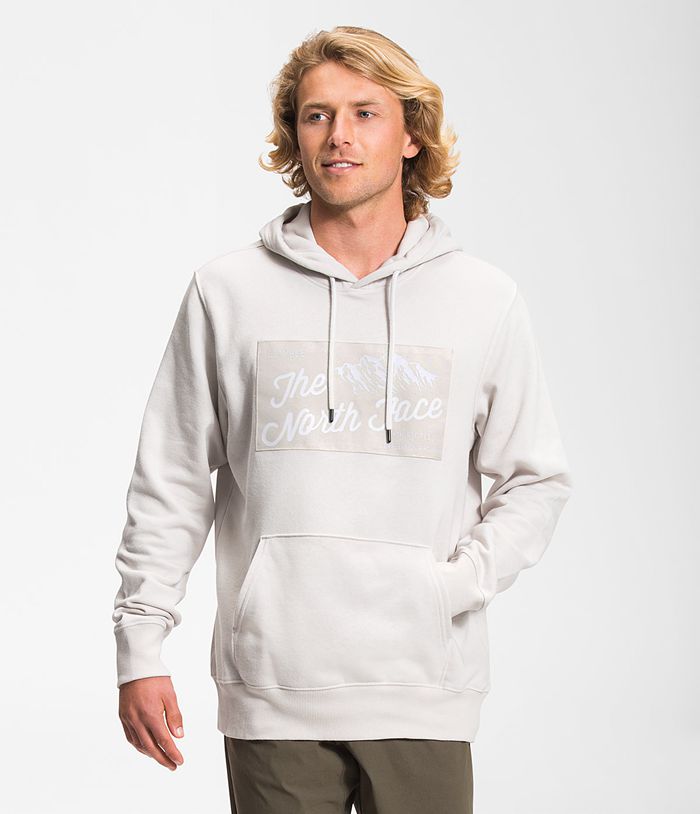 The North Face Mens Hoodie Holiday 149QANMBI - White